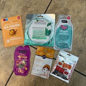 Skincare Mask Bundle - Garnier, Freeman, and More